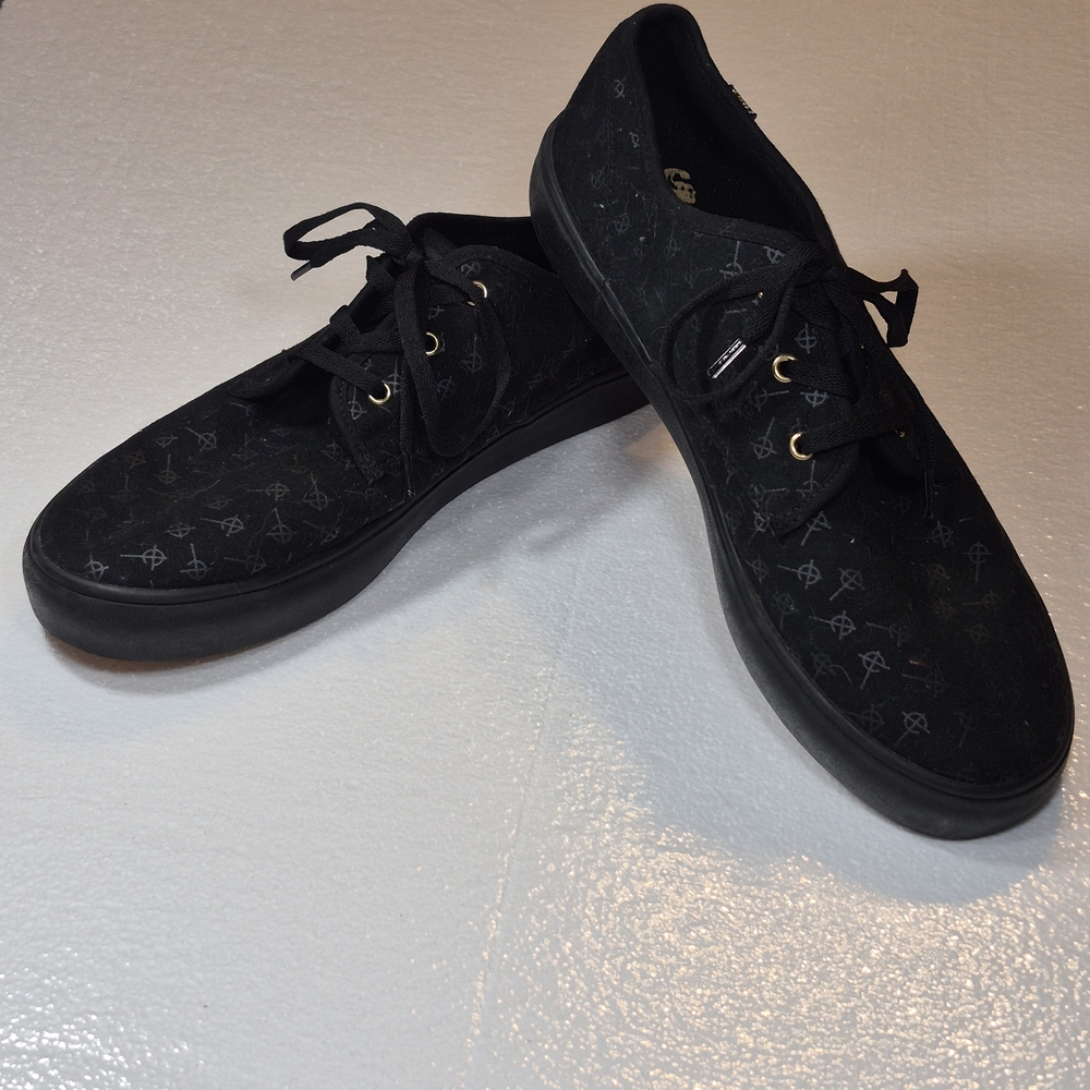Lugz Black Athletic Shoes for Men